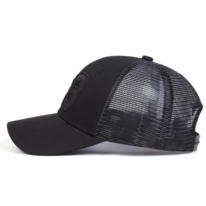 Unisex 23 Embroidery Baseball Net Caps Hip Hop Cap Spring Summer Outdoor Adjustable Casual Hats Sunscreen Hat ﻿