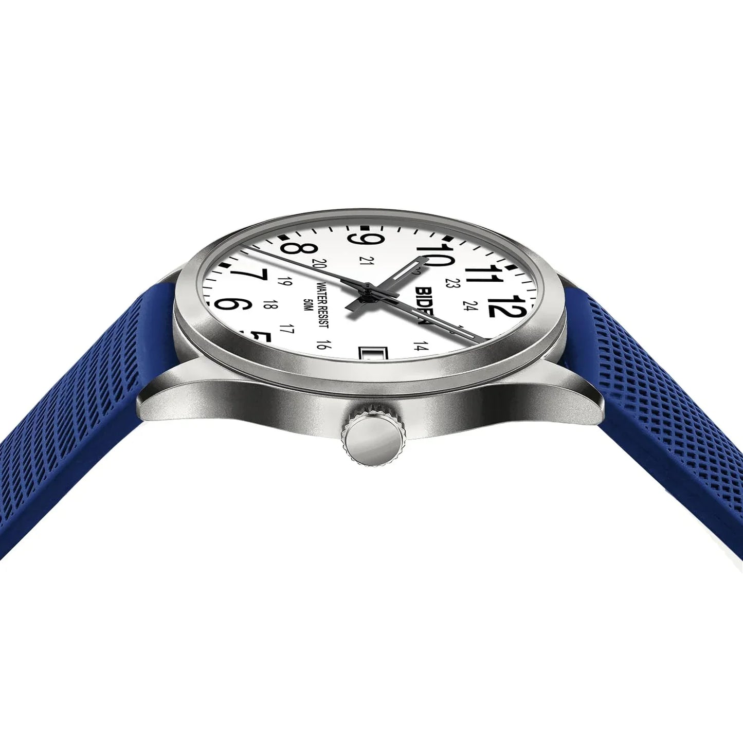 Men's Watch Simulated Quartz Sports Men's and Women's Watch 30 Waterproof Second Hand Luminous Easy to Read Dial