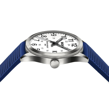 Men's Watch Simulated Quartz Sports Men's and Women's Watch 30 Waterproof Second Hand Luminous Easy to Read Dial