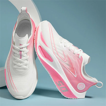 Men's Lightweight Breathable Mesh Training Running Shoes - Non-Slip, Casual Athletic Sneakers for Outdoor Sports & Jogging