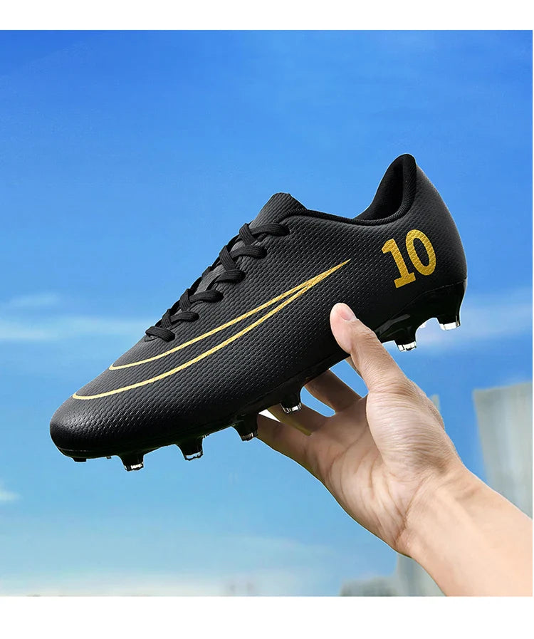 New Men Football Boots Sport Breathable Grass Professional Soccer Shoes High-quality Training Hot-selling Kids Unisex Students
