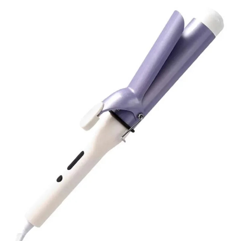40MM Professional Ceramic J-Shape Rotating Big Wave Curling Iron Electric Curling Iron Hair Styling Tools Salon Styling Tools