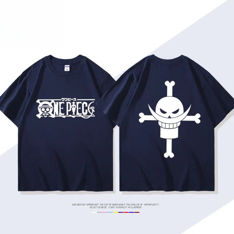 Printed Short Sleeve T-shirt Men's Women's Fashion Loose Cotton Top