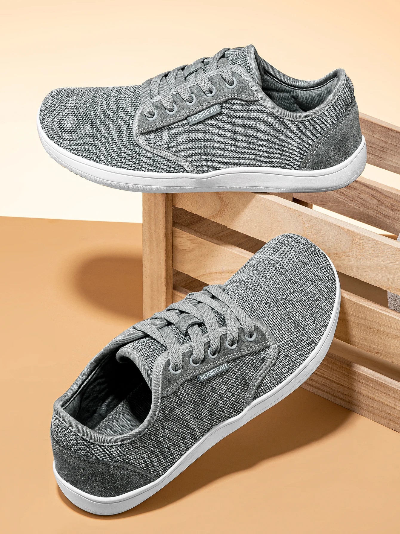 Minimalist Barefoot Shoes Unisex Wide Toe Zero Drop Walking Sneakers Mesh Lightweight Breathable Shoes
