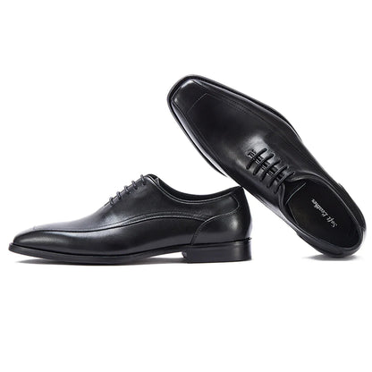 Trendy Oxfords Dress Shoes 2025 Office Formal Footwear for Party And Wedding Full Grain Leather Office Shoes for Men