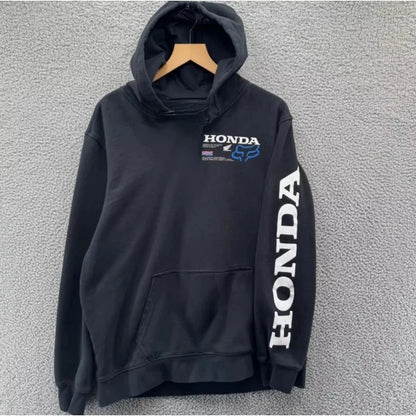 Men's 2025 New Hot Fashion Logo Hoodie Autumn Winter Men's and Women's General Street Wear Casual Hoodie Motorcycle