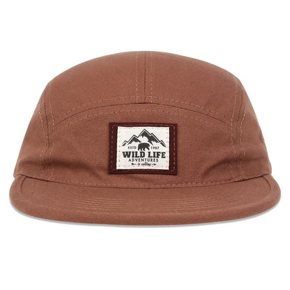 Cotton 5 Panel Baseball Cap Snapback Caps Bone Gorras Hombre Originales Hip Hop Hats For Men Women Adjustable