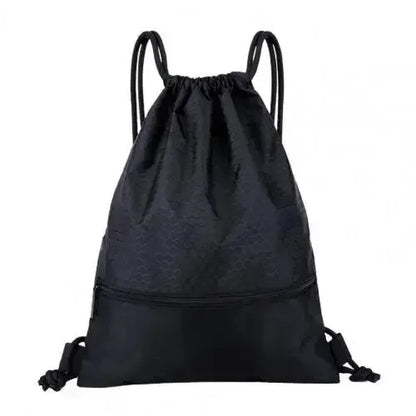 Sport 5 Colors Drawstring Pocket Simple Backpack Men's and Women's Fitness Backpack Lightweight Basketball Bag Oxford Zipper Bag