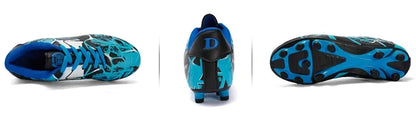 Children Soccer Shoes Sports Society Field Boy Football Shoes Futsal Fast Indoor Sneaker Original Ankle Cleats Football Boots