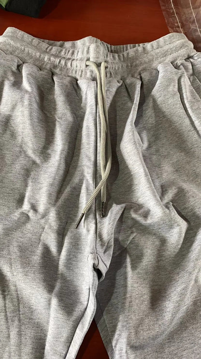Outdoor Ice Silk Quick Drying Pants for Men's Summer Thin Elastic Breathable Sprint Pants Mountaineering Pants Loose Sports Casu