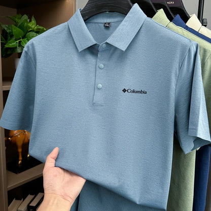 2026 Men's Summer Casual Polo Shirt Business Polo