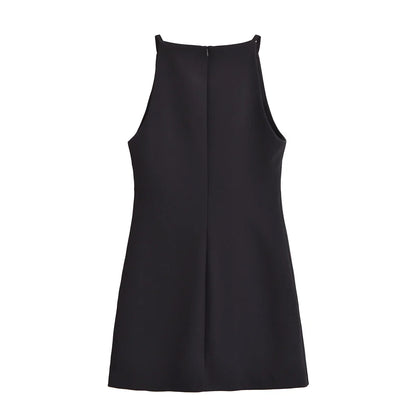 White Black Dress Women Off Shoulder Halter Short Dresses Summer Elegant Party Dresses Bodycon Red Blue Mini Dress