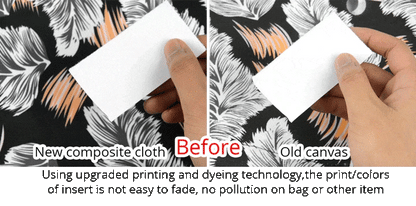 Composite Twill Cloth Waterproof Inner Lining Insert Zipper Pocket for Classic Mini Obag Senior Inner Pocket for O Bag