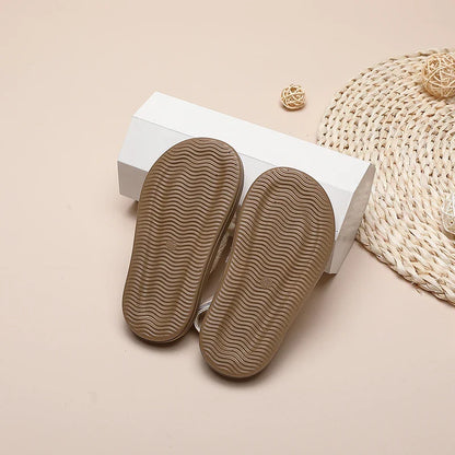 Girls Summer Beach Shoes Ethnic Style Kids Casual Sandals Soft Sole Fashion Children Retro Princess Shoes 2026 Summer New 21-37