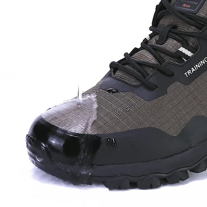 Men Non-Slip Sneakers Wear-Resistant Hiking Shoes Men Anti Splash Water Outdoor Sneakers Male Comfort Walking Shoes