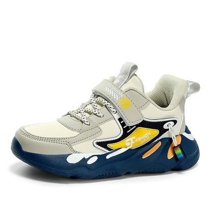 Children Basketball Shoes Trendy Comfortable Outdoor Training Anti Slip Wear-resistant Fashion Running Shoes for Kids Size 28-39