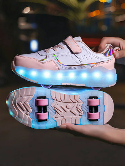 Popular and fashionable children's and teenagers' walking shoes upgraded version enhances stability, detachable dual-use sports