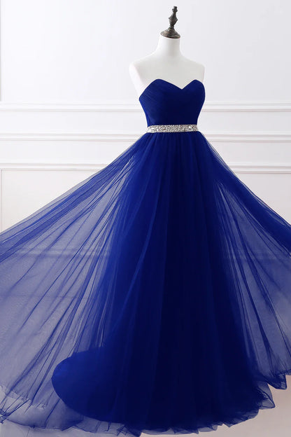 Vestidos de Noite de Tule Azul Royal com Renda, Cristais e Lantejoulas para Festa Formal de Noiva, Sexy, sem Mangas, Vestido de Baile, Branco, Borgonha