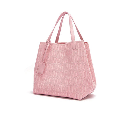 Fashionable Classic New Solid Color Outer Bag Women's Handbag Exquisite Handcrafted Weaving Large Capacity Handbag