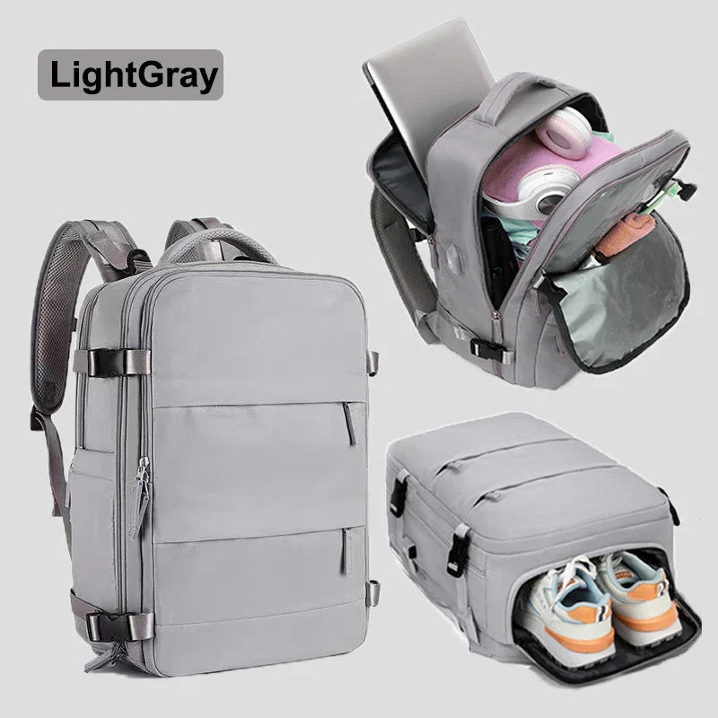 Travel Backpack for Women 40x25x17 Airplane Cabin Backpack Carry-On Luggage 14inch Laptop Backpack Casual Schoolbackpack