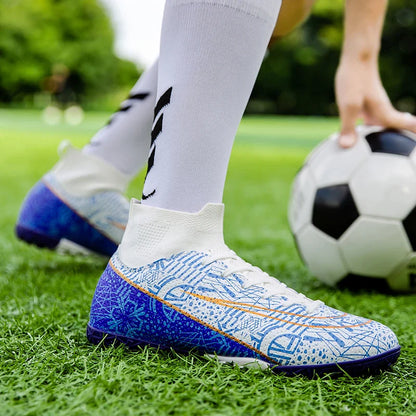 Quality Soccer Shoes Football Shoes for Men Soccer Cleats for children Original Football Boots Kids Unisex Futsal Shoes