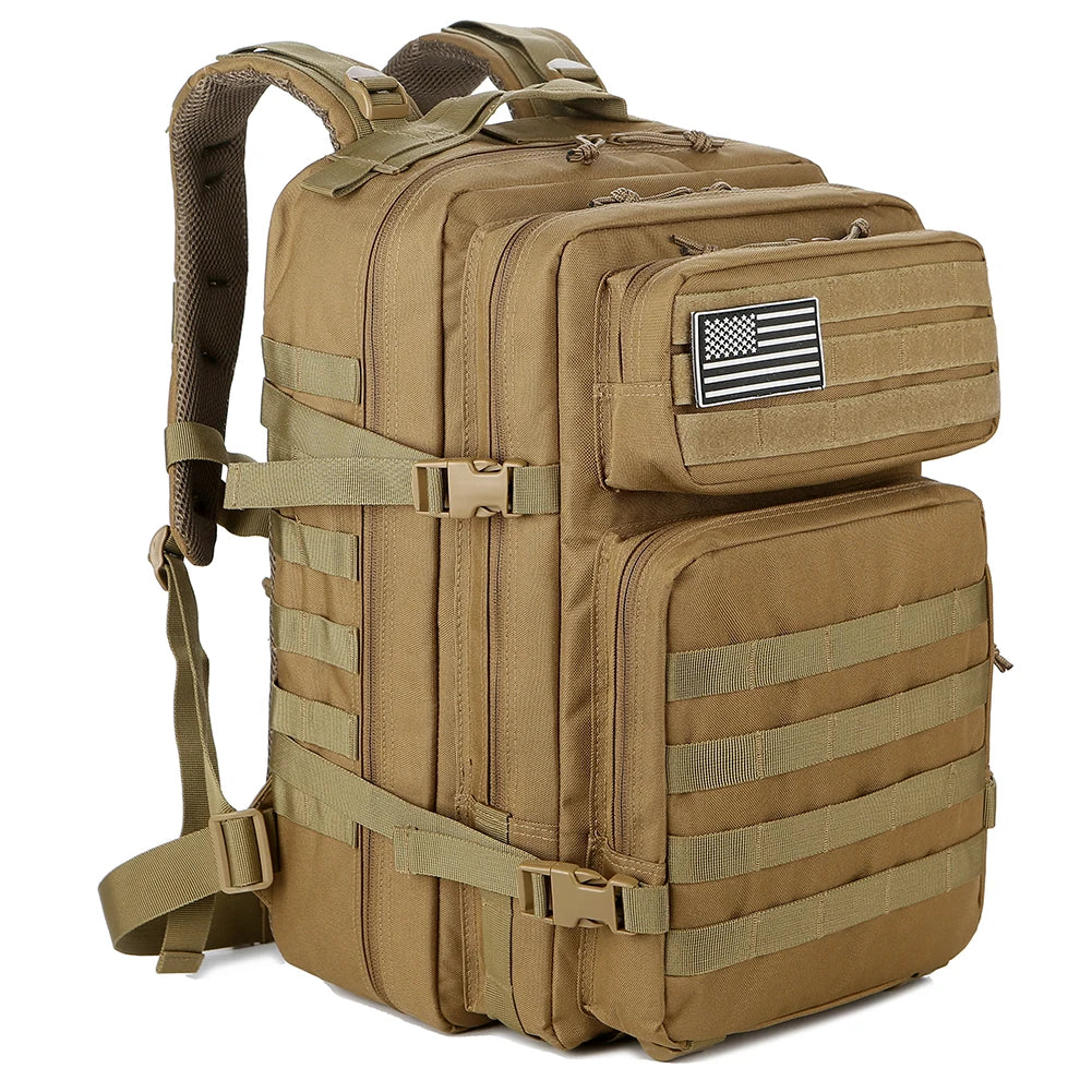 45L Tactical Backpack For Men Molle 3 day survival Backpack Hunting Camping Hiking GYM Rucksack Survival Bug Out Bag