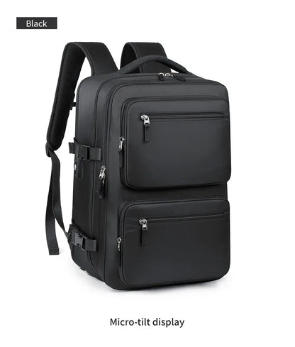 Large Travel Backpack for Women Men Cabin Bag Multifunctional Airplane Waterproof Backpack with USB Charging Anti-Theft Backpack