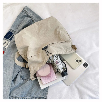 Large Capacity Versatile Shoulder Bag for Women's Summer Popular Lightweight Crossbody Bag Minimalist Tote Handbag