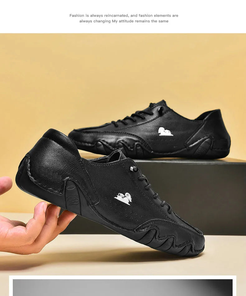 Men's shoes four season new plus size casual shoes fashion low-top soft sole breathable outdoor shoes men's sports walking shoes