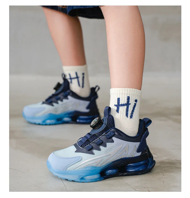 Summer Children Breathable Casual Shoes Non-slip Sneakers for Boys Girls School Walking Outdoor Sport Basketball Size 29-39