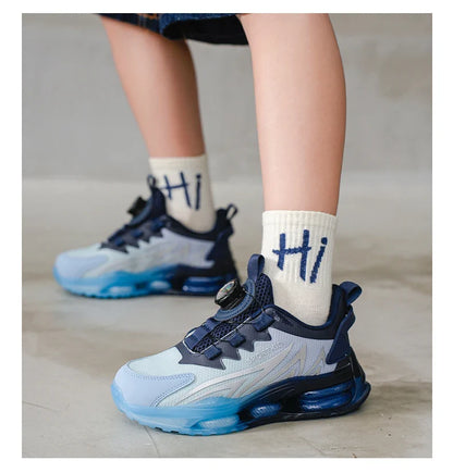 Summer Children Breathable Casual Shoes Non-slip Sneakers for Boys Girls School Walking Outdoor Sport Basketball Size 29-39