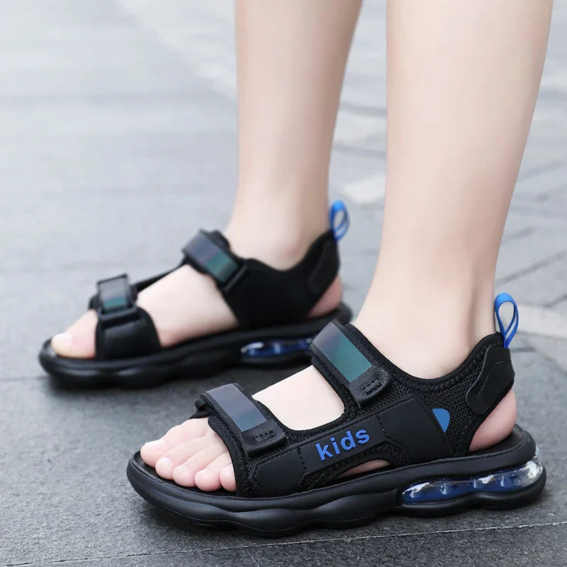Breathable Sport Sandals for Boys Summer Casual Beach Shoes Comfortable Soft SoleNon-Slip Kids Fashion Outdoor Sandalias