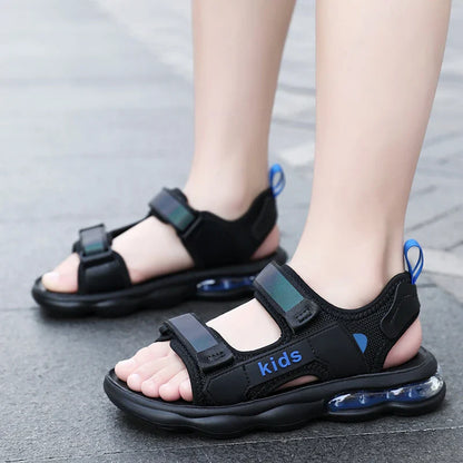 Breathable Sport Sandals for Boys Summer Casual Beach Shoes Comfortable Soft SoleNon-Slip Kids Fashion Outdoor Sandalias