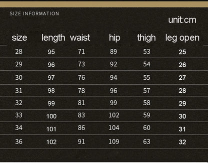 High-end 2023 Harajuku Designer Clothes Denim New Trousers Kpop Stretch Trendy Korean-style with Our Luxury Men's Casual Jeans