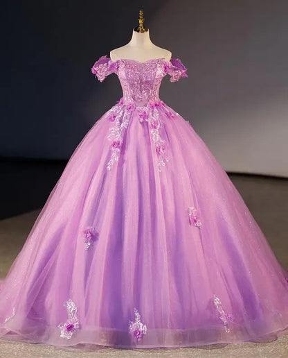 Dresses Ball Gown Sweet Party Dresses Formal Prom Gown Plus Size Ball Gown Customized 15 Year Old Dress For Girls