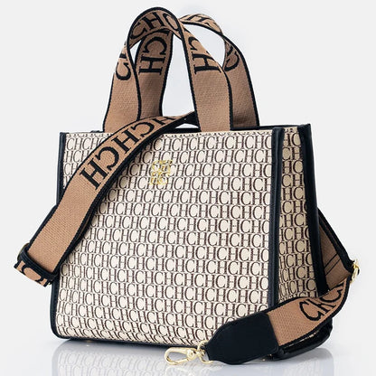 Fashion Monogram Print High Quality Metal Logo Casual Light Luxury Brand Designer 2025 New Women's Handbag