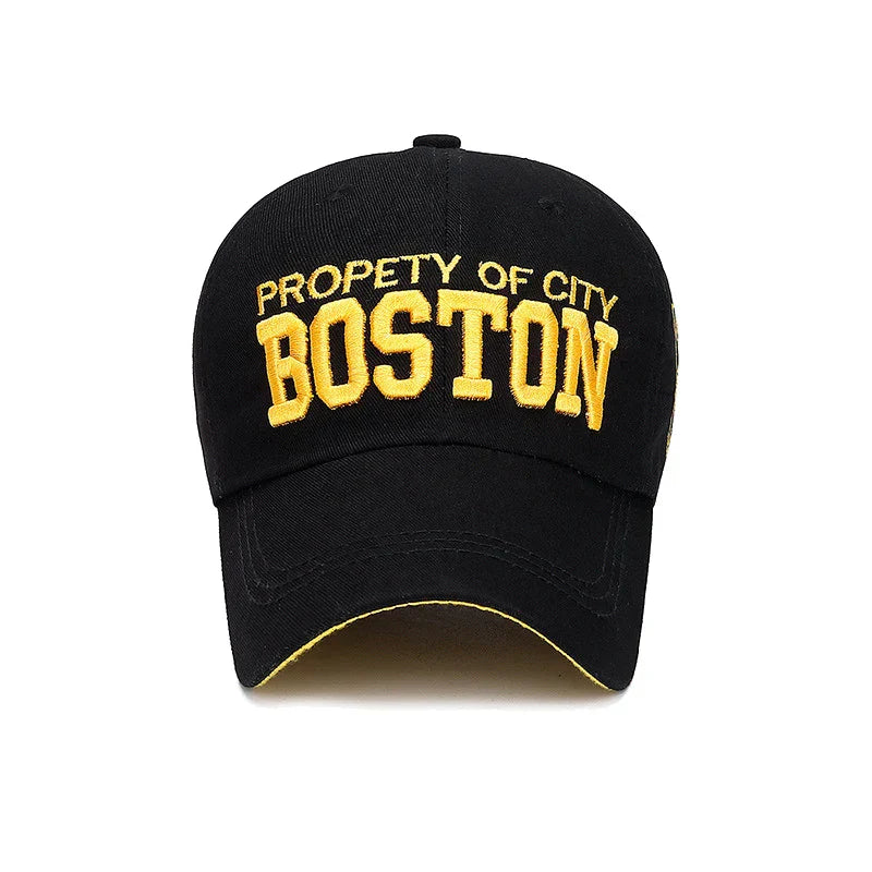 Soft Top Sports Baseball Cap Cotton 3D Embroidery Unisex Snapback Cap Tennis Hat Dad Cap