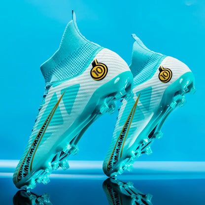 Men Soccer Shoes Kids Football Boots Women Professional Soccer Cleats Antiskid Chaussure Football TF/FG Outdoor Football Shoes