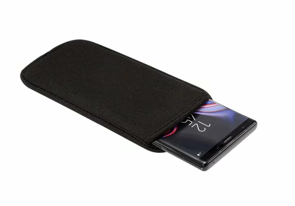 Universal Neoprene Protective Cover Phone Bag For iPhone 16 15 14 Pro Max Samsung Xiaomi Huawei Power Bank Shockproof Case Pouch