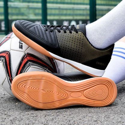 Hot Sale Youth Long Nail Soccer Shoes Children Students Large Size Broken Nail Soccer Shoes Unisex Training Shoes 35-45#