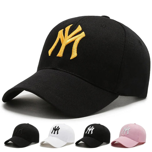 Outdoor Sport Letter MY Embroidered Baseball Caps Men Women Snapback Cap