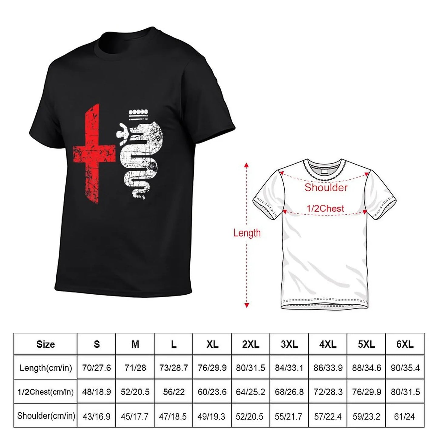 Alfa Car Drivers Stylish Grunge Logo T-Shirt funnys graphics oversizeds plain white t shirts men