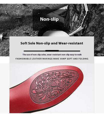 Loafers men Korean version of the trend British fringe men's shoes suede sanded bean shoes a slip-on small leather shoes