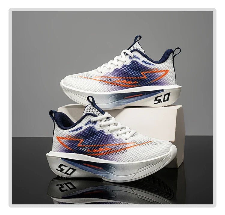 Single net children's shoes, boys' sports shoes, breathable girls' running shoes and outdoor basketball shoes in summer