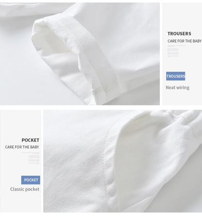 Kids Boys Formal Birthday Outfit Suit Toddler Gentleman Wedding White Shirt 1-7 Years Baby Pants Boys Ceremony Outfits