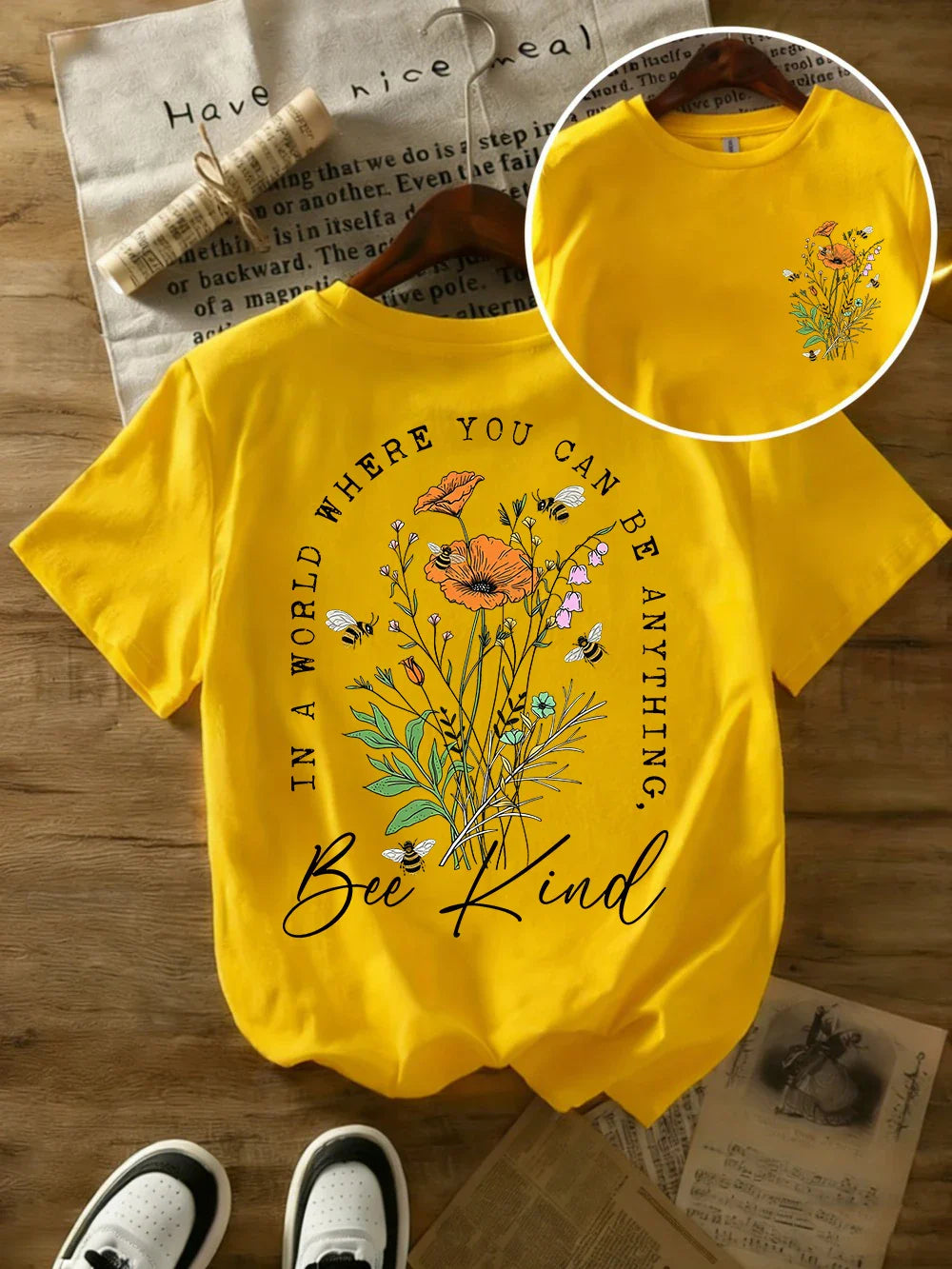 Summer Beautiful Flowers Prints T-Shirts Womens Cotton Oversized T Shirts Basic O-Neck Short Sleeve Tops Casual Woman Clothes