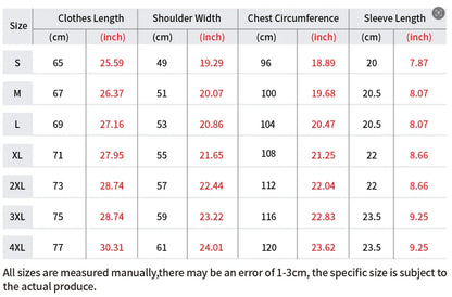Printed Short Sleeve Unisex Super Hot Summer Cotton Loose Fashion Half Sleeve T-shirt