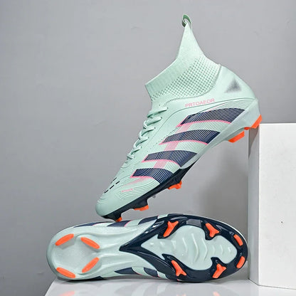 New Men Match Professional Football Boots Non-Slip TF/FG Soccer Shoes Boys Sneakers Comfortable Ankle Sports Shoes Unisex