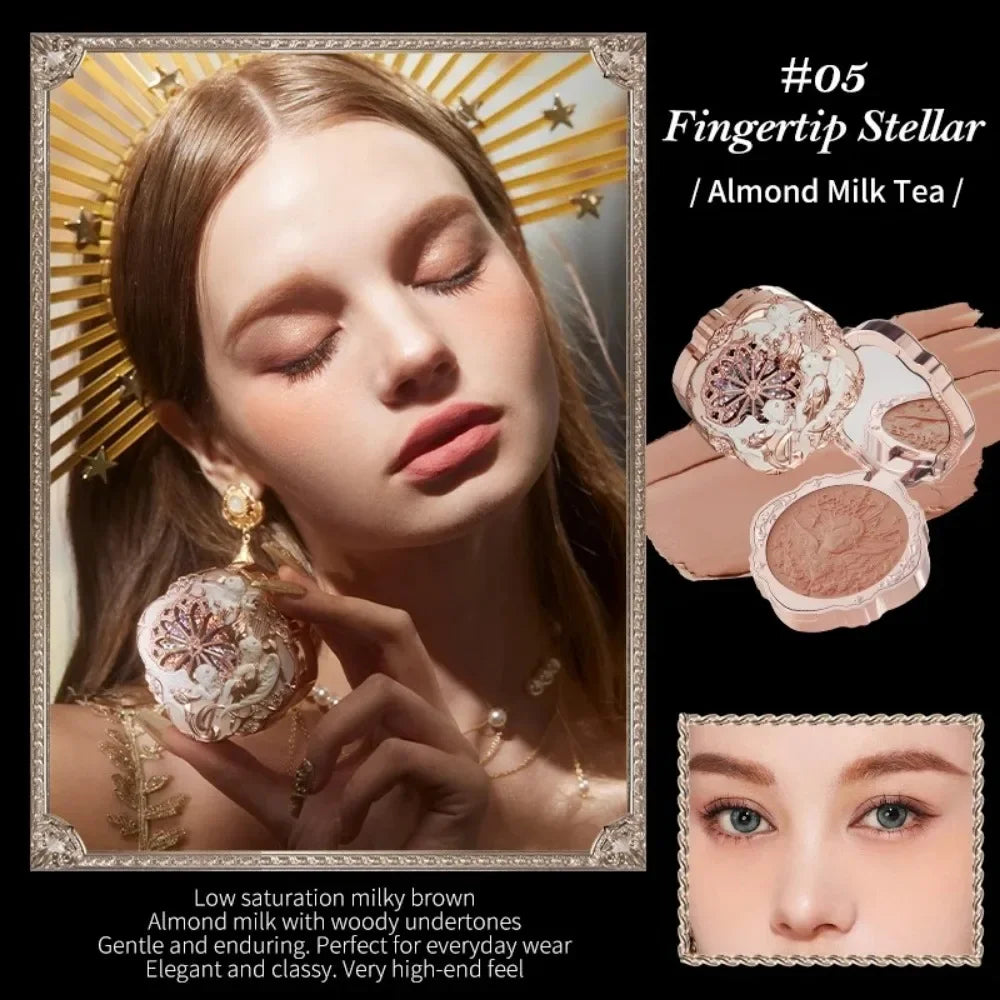 Little Angel Collection Makeup Gift Box Eyeshadow Blush Cream Matte Lipstick Full Kit All