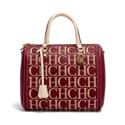 Women's Shoulder Bag Vintage Fashion Embroidered Letter Design Handbag Tote Bags